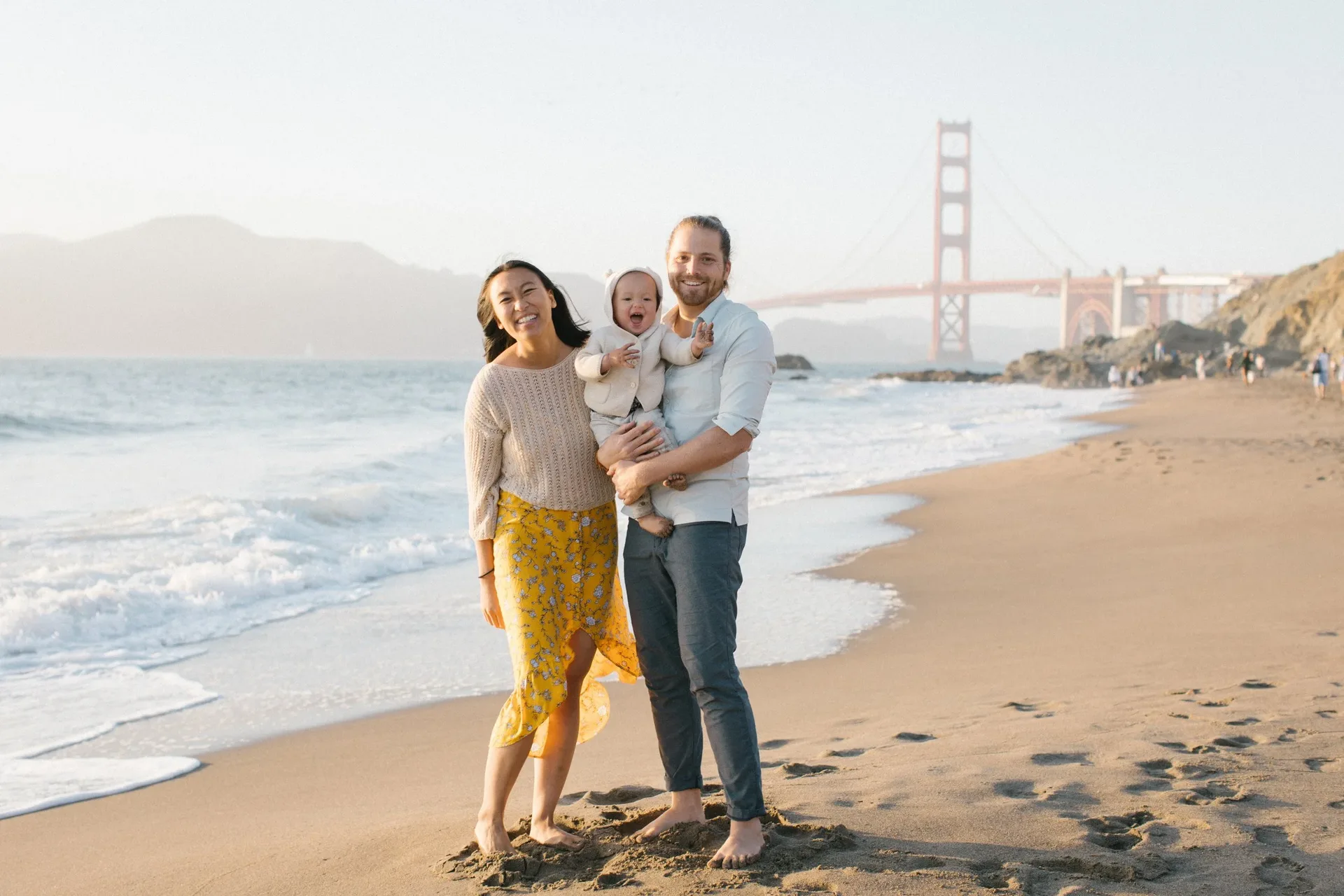 Elsa and Tobi, founders of LilyMoon Baby